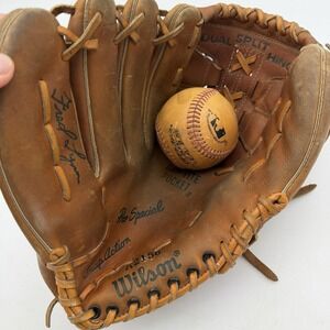 Wilson A2156 LHT Baseball Glove Pro Special Fred Lynn Model W/Ball Vintage